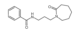 N-(3-(2-oxoazepan-1-yl)propyl)benzamide结构式