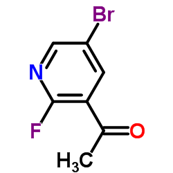 1-(5-Bromo-2-fluoro-3-pyridinyl)ethanone Structure