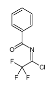 N-benzoyl-2,2,2-trifluoroethanimidoyl chloride结构式