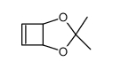 3,3-dimethyl-2,4-dioxabicyclo[3.2.0]hept-6-ene结构式