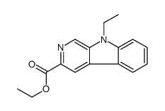 ethyl 9-ethylpyrido[3,4-b]indole-3-carboxylate结构式
