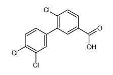 4-chloro-3-(3,4-dichlorophenyl)benzoic acid结构式