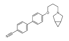 4'-[3-(3-Azabicyclo[3.1.0]hex-3-yl)propoxy]-4-biphenylcarbonitril e结构式