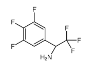 (1S)-2,2,2-trifluoro-1-(3,4,5-trifluorophenyl)ethanamine Structure