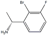 (1R)-1-(2-BROMO-3-FLUOROPHENYL)ETHYLAMINE Structure