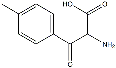 Phenylalanine,4-methyl--bta--oxo- Structure