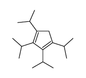 1,2,3,4-tetra(propan-2-yl)cyclopenta-1,3-diene Structure