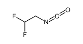 1,1-difluoro-2-isocyanatoethane结构式