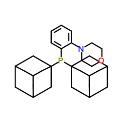 4-(2-(二(金刚烷-1-基)膦基)苯基)吗啉结构式