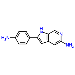 2-(4-Aminophenyl)-1H-pyrrolo[2,3-c]pyridin-5-amine Structure