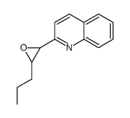 1,2-epoxy-1-(2-quinolyl)pentane Structure