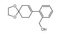 [2-(1,4-dioxa-spiro[4.5]dec-7-en-8-yl)-phenyl]-methanol Structure