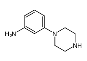 3-(1-哌嗪)-苯胺(9ci)结构式