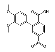 2-(3,4-dimethoxyphenyl)-4-nitrobenzoic acid Structure