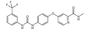 4-[4-[[[[3-(trifluoromethyl)phenyl]amino]carbonyl]amino]phenoxy]-N-methylpyridine-2-carboxamide picture