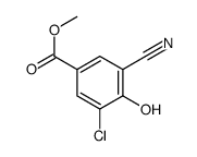 methyl 3-chloro-5-cyano-4-hydroxybenzoate Structure