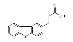 3-(Dibenzo[b,d]thiophen-2-yl)propanoic acid结构式