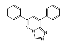 6,8-diphenyl-[1,2,4]triazolo[4,3-b]pyridazine结构式