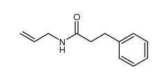 N-(prop-2-enyl)-3-phenylpropanamide结构式
