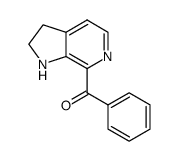 2,3-dihydro-1H-pyrrolo[2,3-c]pyridin-7-yl(phenyl)methanone结构式