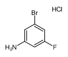 3-bromo-5-fluoroaniline hydrochloride Structure