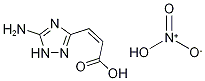 (2Z)-3-(5-氨基-1H-1,2,4-三唑-3-基)丙烯酸硝酸酯结构式