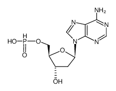 2'-deoxyadenosine-5'-monophosphite结构式
