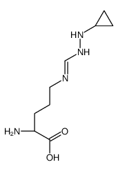 omega-N-cyclopropylarginine结构式