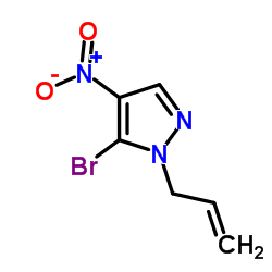 1-Allyl-5-bromo-4-nitro-1H-pyrazole picture