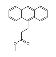 Methyl 3-(9-Anthracenyl)propanoate结构式