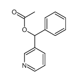 3-(α-acetoxybenzyl)pyridine Structure