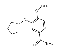 3-(CYCLOPENTYLOXY)-4-METHOXYBENZAMIDE Structure