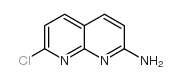 2-Amino-7-chloro-1,8-naphthyridine Structure