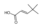 (2e)-4,4-二甲基戊-2-烯酸结构式