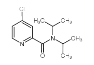 4-氯-N,N-二异丙基吡啶酰胺结构式