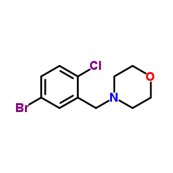 4-(5-Bromo-2-chlorobenzyl)morpholine图片