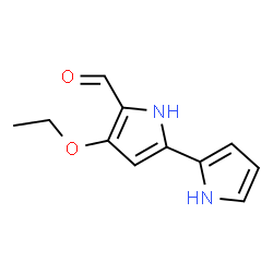 [2,2-Bi-1H-pyrrole]-5-carboxaldehyde,4-ethoxy-(9CI)结构式