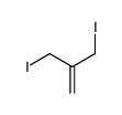 3-iodo-2-(iodomethyl)prop-1-ene结构式