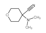 4-(Dimethylamino)tetrahydro-2H-pyran-4-carbonitrile structure