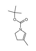 N-Boc-3-methyldihydropyrrole Structure