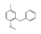 2-benzyl-1-methoxy-4-methylbenzene Structure