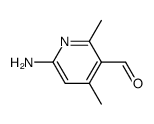 3-Pyridinecarboxaldehyde, 6-amino-2,4-dimethyl- (9CI)结构式