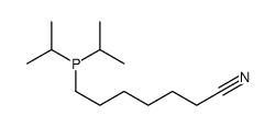 7-di(propan-2-yl)phosphanylheptanenitrile结构式