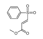 methyl 3-(benzenesulfonyl)prop-2-enoate Structure