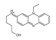 4-[(10-ethylphenazin-10-ium-2-yl)amino]butan-1-ol Structure