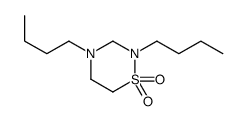 2,4-dibutyl-1,2,4-thiadiazinane 1,1-dioxide结构式