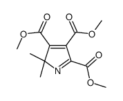 trimethyl 5,5-dimethylpyrrole-2,3,4-tricarboxylate Structure