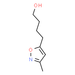 5-Isoxazolebutanol,3-methyl-(9CI) structure