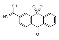 9,10,10-trioxothioxanthene-3-carbothioamide Structure