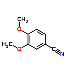 3,4-Dimethoxybenzonitrile Structure